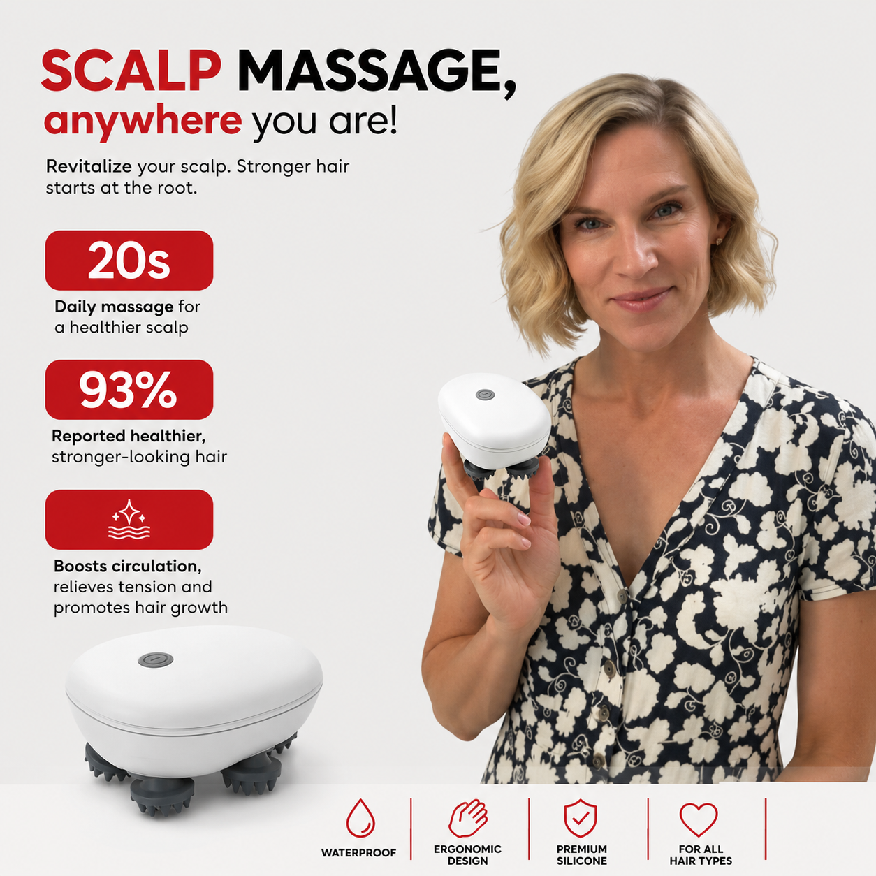 Renovati LumiScalp™ Ionic Vibration Massage