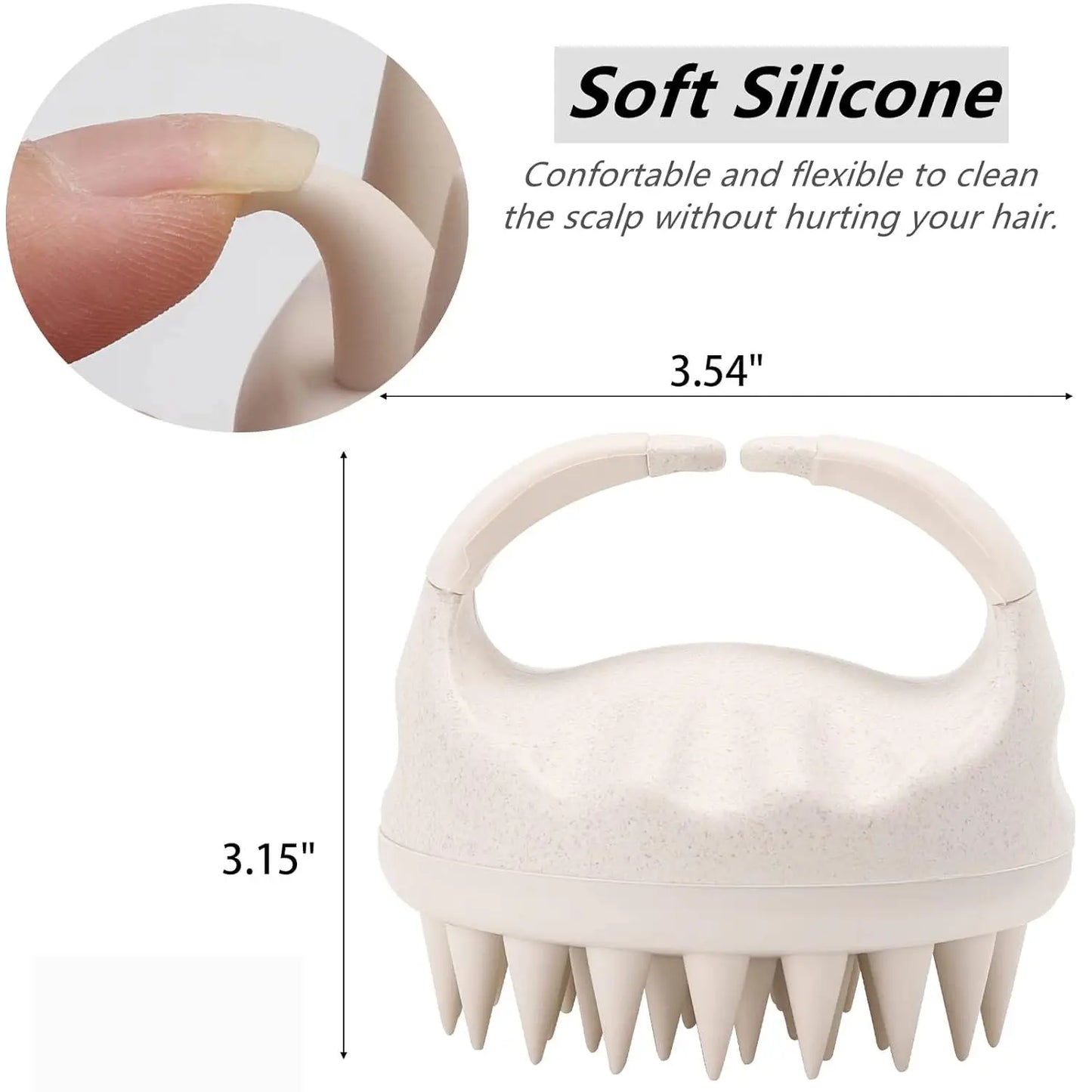 Renovati ScalpSpa™  Silicone Massage & Cleansing Brush