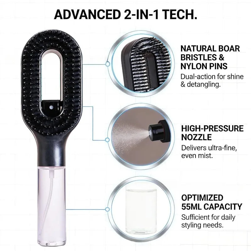 Renovati CleanSpray™  2-in-1 Spray & Styling Comb