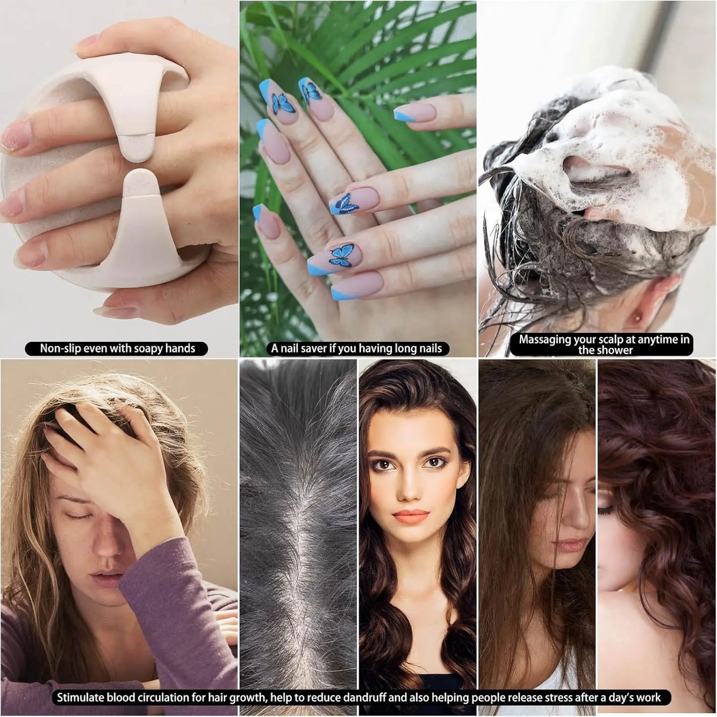 Renovati ScalpSpa™  Silicone Massage & Cleansing Brush
