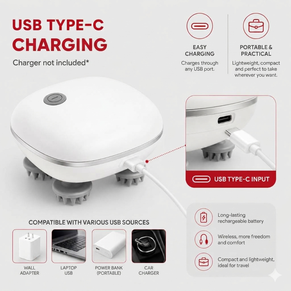 Renovati LumiScalp™ Ionic Vibration Massage
